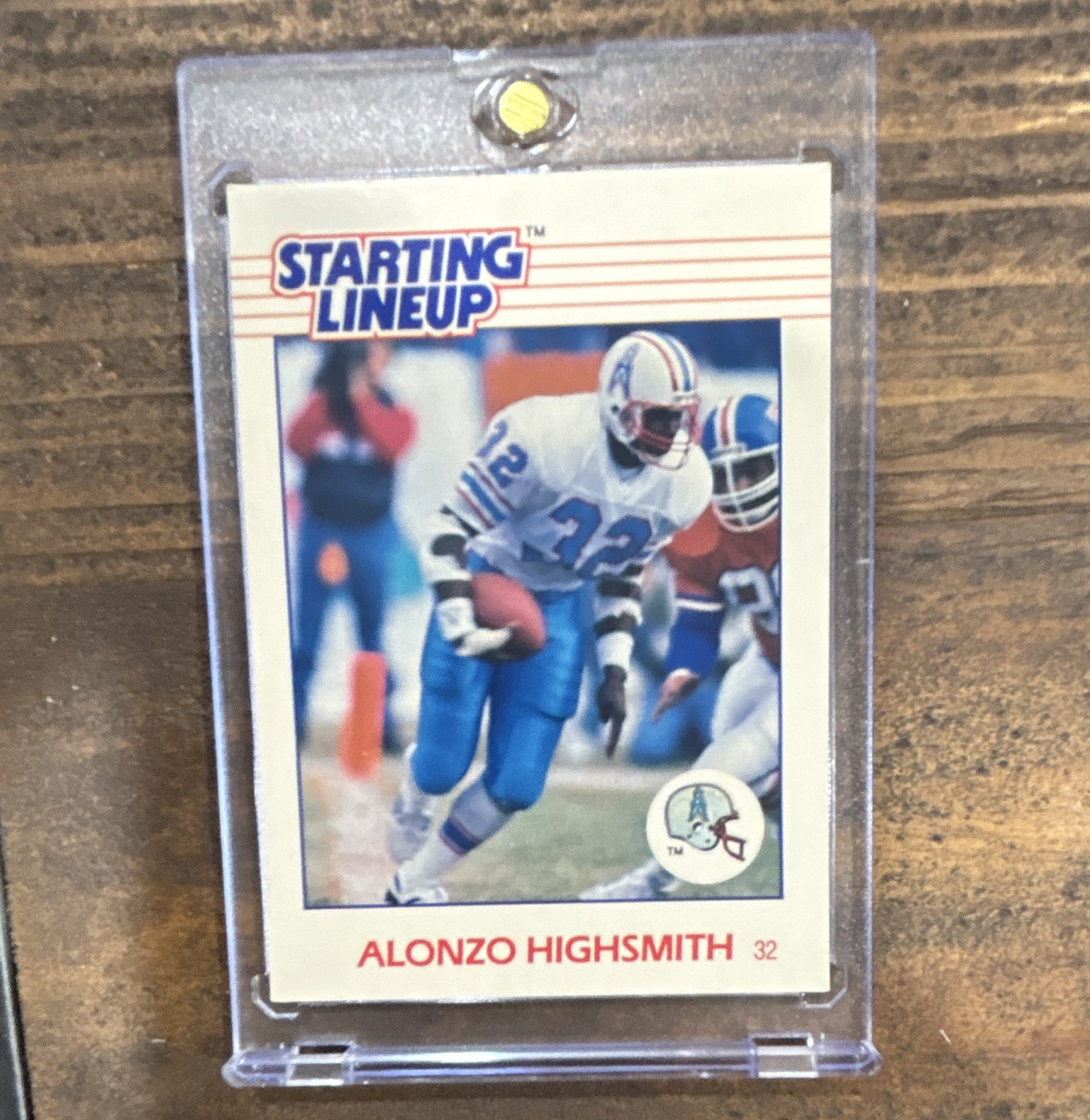Kenner 1987 Starting Lineup Alonzo Highsmith #32 Base Set Houston Oilers