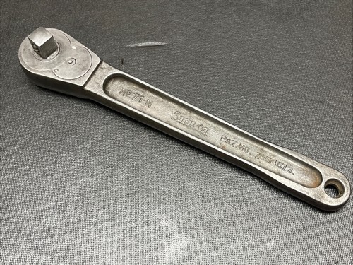 Vintage Snap On Tools 71-N 1/2" Drive Ratchet - Works - USA Tool