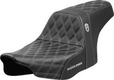 Saddlemen SDC Pro Series Silver Lattice Gel Seat fits 2023-2025 Harley Touring