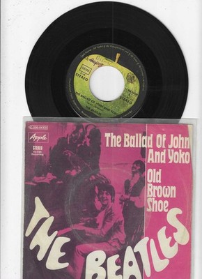 The Beatles - The Ballad Of John And Yoko / Old Brown 7'' Vinyl Single APPLE 1969