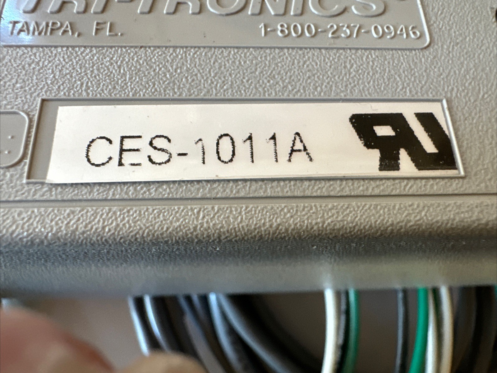 3- TRI-TRONICS Photoelectric Control Comp. MDL. CES-1011A, SCAP-1, CIP-3A,+ Eyes