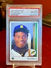 😁 1989   UPPER DECK #1   KEN GRIFFEY JR.  "ROOKIE CARD"  "PSA-8 NEAR MINT"
