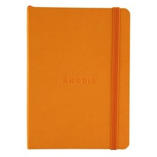 Rhodia Rhodiarama SoftCover Notebook 72 Dots 4x5 1/2 Orange 117365C