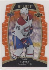 2019-20 Upper Deck Allure Rookies Orange Slice 134/199 Cale Fleury #95 y1g