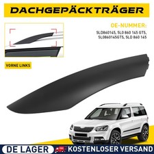 Für Skoda YETI Kappe Dachgepäckträger Dachreling vorne Links 5L0860146 GT5 NEU