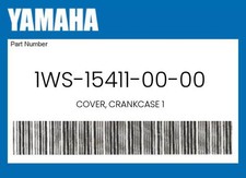 Yamaha Genuine Cover, Crankcase 1 - 1Ws-15411-00-00