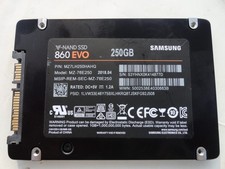 250GB SSD Samsung 860 EVO MZ-76E250 2.5" SATA III Solid State Drive -97 Health
