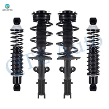 Front Quick Strut-Rear Complete Shock For 2008-2010 Chrysler Town & Country Van