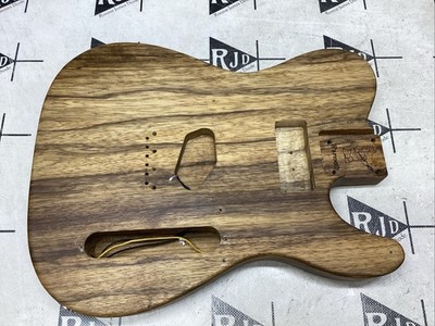 Warmoth Tele Style Electric Guitar Body Black Korina | eBay