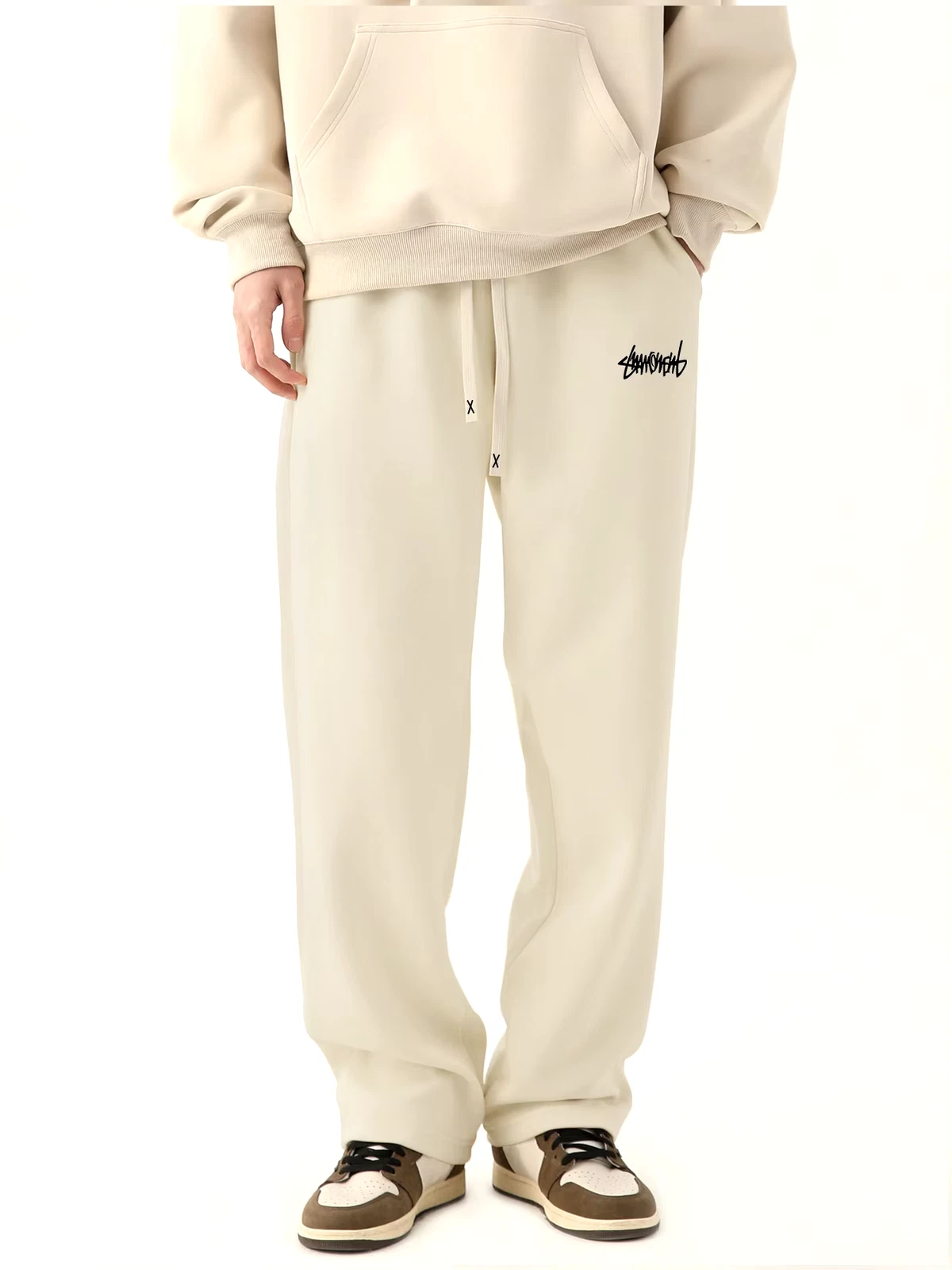 Men Jogging Pants Baggy Pants Neutral Breathable Baggy Outdoor Pants