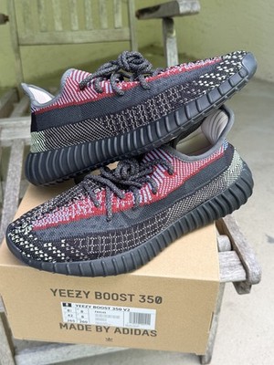 New Adidas Yeezy Boost 350 V2 Yechiel Reflective US Size 8.5 FX4145 RF DS OG ALL