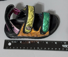 Kurt Geiger Kids Toddler Mini Orson Rainbow Sandals 22 6M