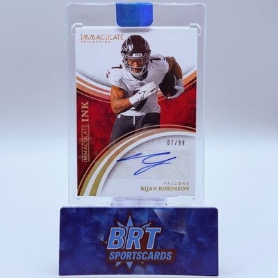 2025 Panini Immaculate Bijan Robinson Immaculate Ink Auto Jersey # Match