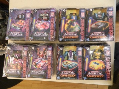 Lot of 4 Transformers Legacy United & Legacy 2-Packs Cosmos, Knock-Out & More