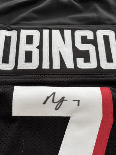 Bijan Robinson Signed Autographed Custom Jersey Beckett Certified Falcons - Picture 3 of 7