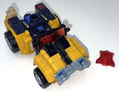 2003 Hasbro Transformers Energon STRONGARM Action Figure with Chip Loose Omnicon