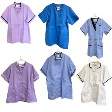 Nurse Tunics Healthcare Beautician Vet Care Worker Housekeeper Woman Uniform