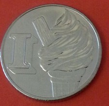 NEW A-Z 2019 ALPHABET 10p COIN HUNT- LETTER I - ICE CREAM UNCIRCULATED s/bags