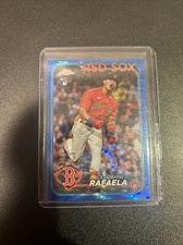 2024 Topps Chrome Ceddanne Rafaela Blue Sonar RC Boston Red Sox 036/125