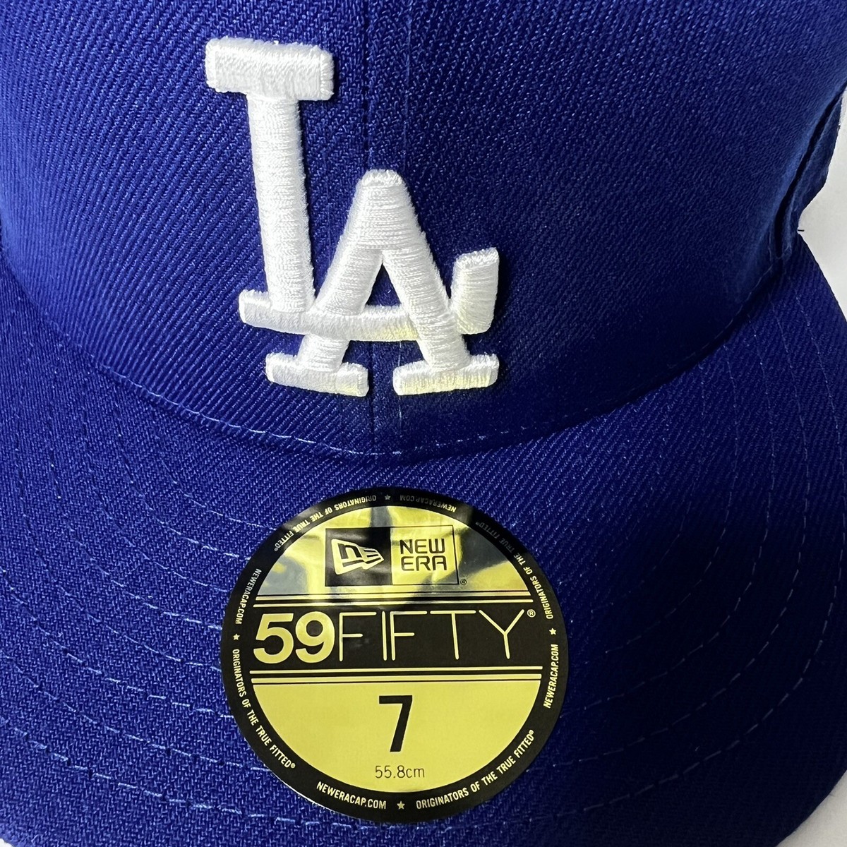 New Era LA Dodgers 59FIFTY Blue World Series Champions Side New Era LA Dodgers 59FIFTY Blue World Series Champions Side