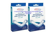 2 x SurgiPack 6172 Keep Dry Waterproof Full Arm Protector Adjustable Fit 2 Packs