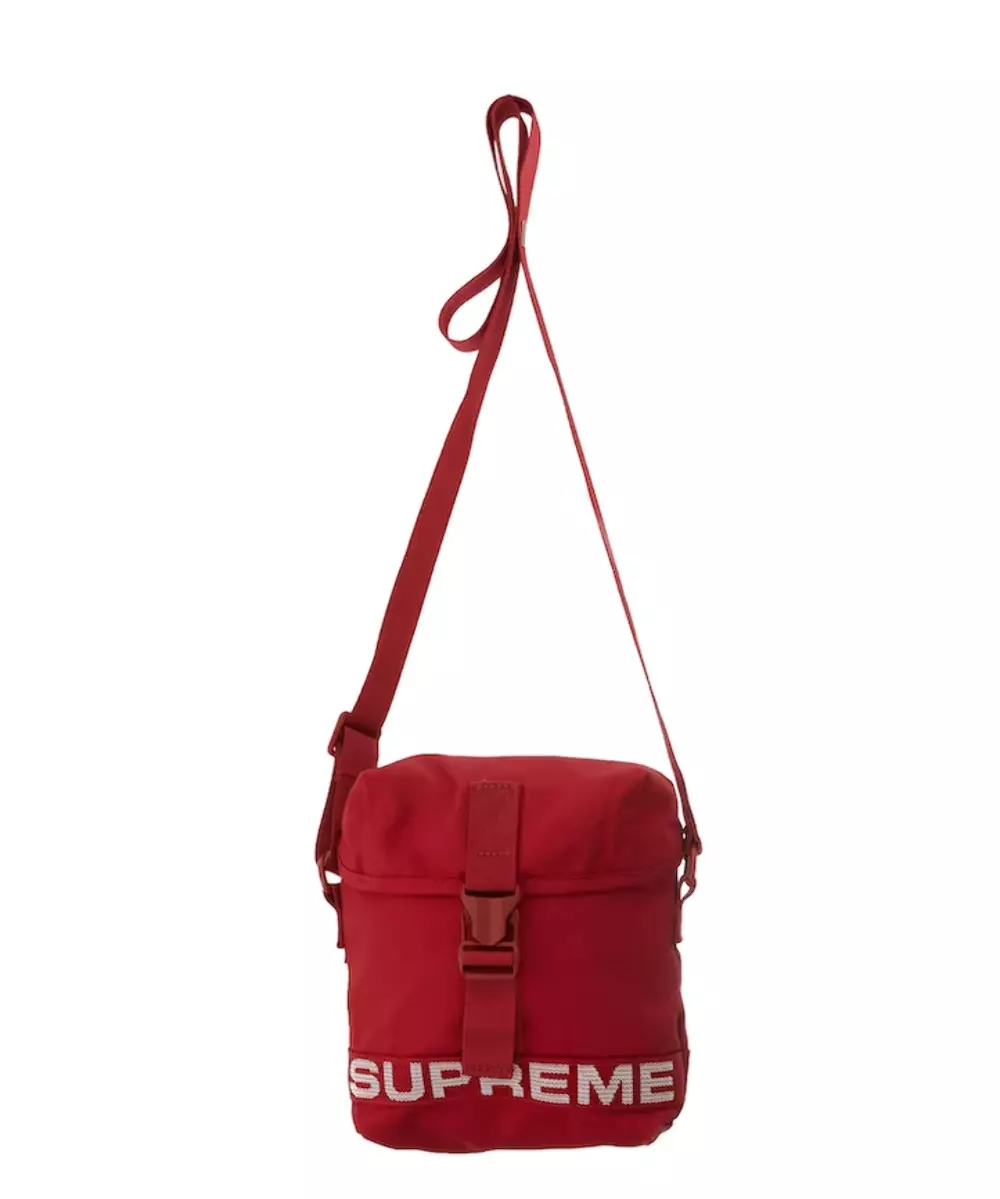 Supreme Field Side Bag Red SS23