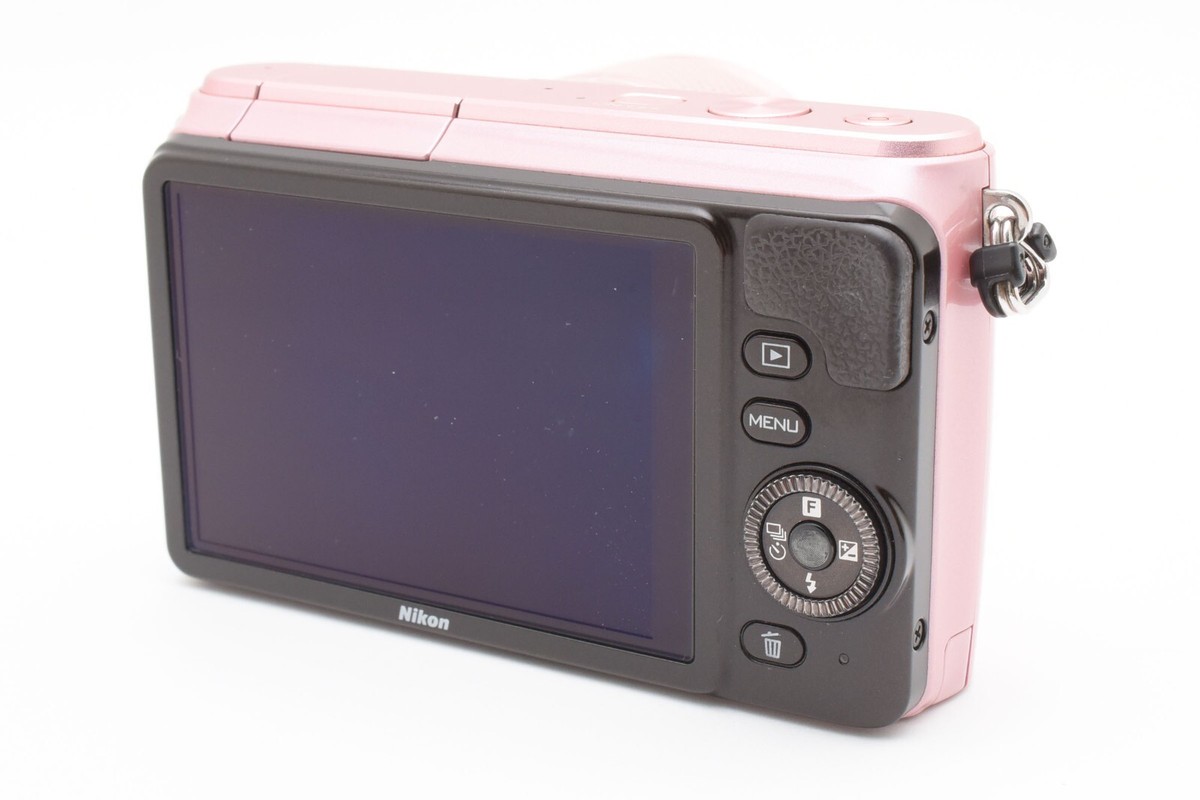 Nikon 1 S1 Pink 10.1 MP Digital Camera w/10-30mm VR Lens