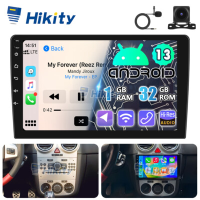 9'' Android 13 Radio CarPlay GPS Navi Für Opel Astra H Corsa C D Antara Zafira B