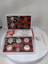 2005-S US Mint SILVER Proof Set With Original Government Packaging