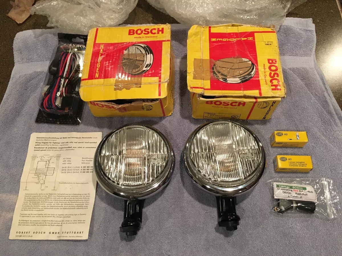 Bosch Driving Lights Vintage NOS