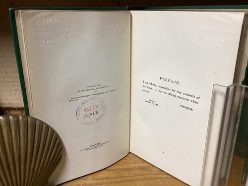 1908 Modern Egypt - Earl Of Cromer - 2 Volumes - Picture 6 of 14