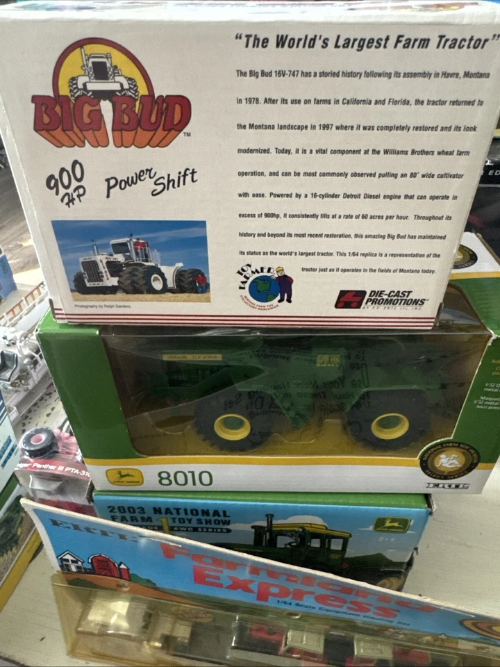 Juguete FARMER-BIG Bud Modern Field Edition 16V 747 escala 1/64 Foto 3 de 4