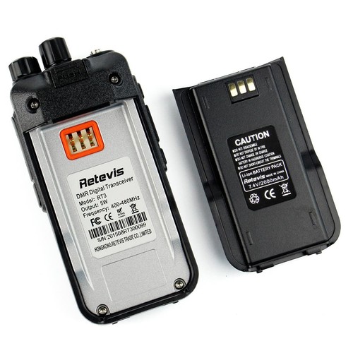 DMR Walkie Talkie Retevis RT3 UHF 1000CH 5W LCD Display HandFunkgeräte DE Ship - Picture 8 of 11