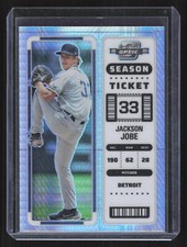 2023 Chronicles Contenders Optic #16 Jackson Jobe Hyper /75