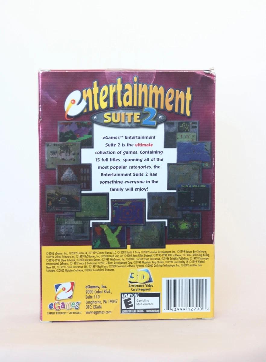 eGames Entertainment Pack (2003) - MobyGames