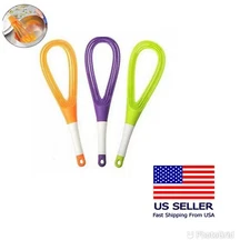 3 Pcs Egg Whisk Beaters With Foldable Manuel String