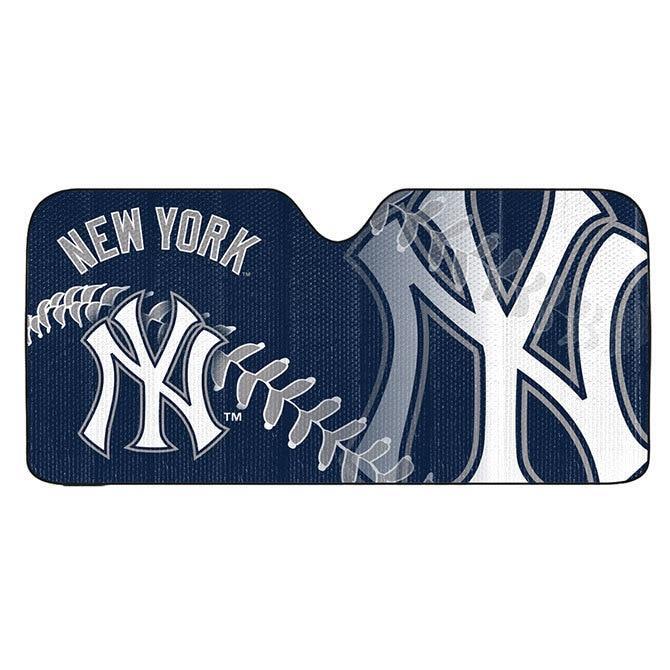 New York Yankees Auto Sun Shade [NEW] MLB Truck Window Reflective - Main Image