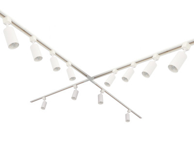 Schienensystem 1-Phasen 3-Leiter 230V Schienenleuchte EDO MEVA PRO X SET