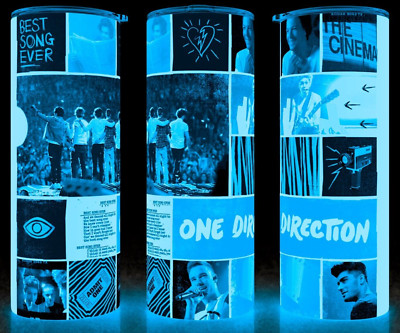Glow in the Dark One Direction Best Song Ever Music Group Cup Mug Tumbler 20oz
