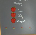 3 Reason for Teaching School Slate Wall Hanging Hand-painted Sheep Teacher Frame — photo 3