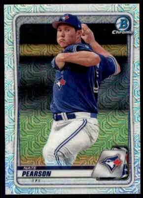 2020 Bowman Chrome Mega Box Refractor Nate Pearson Toronto Blue Jays