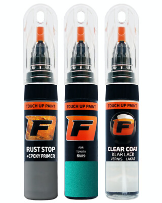 für TOYOTA 6W9 RADIANT GREEN LACKSTIFT Reparatur Set Autolack Kratzer