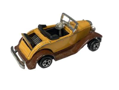 米澤【オペル オリンピア レコルト シルバー大】ブリキtin toy car箱無