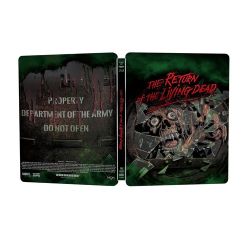 THE RETURN OF THE LIVING DEAD WALMART EXCLUSIVE 4K BLURAY STEELBOOK NEW & SEALED - Picture 2 of 18