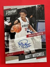 2021-22 Panini Chronicles Draft Picks Prestige Bonus Shots AUTO Matt Mitchell 51
