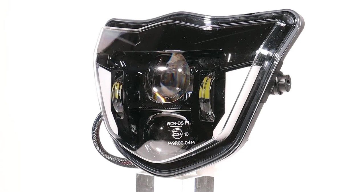 LED Headlight DRL with Blue Fairing for Yamaha WR450F WR250F
