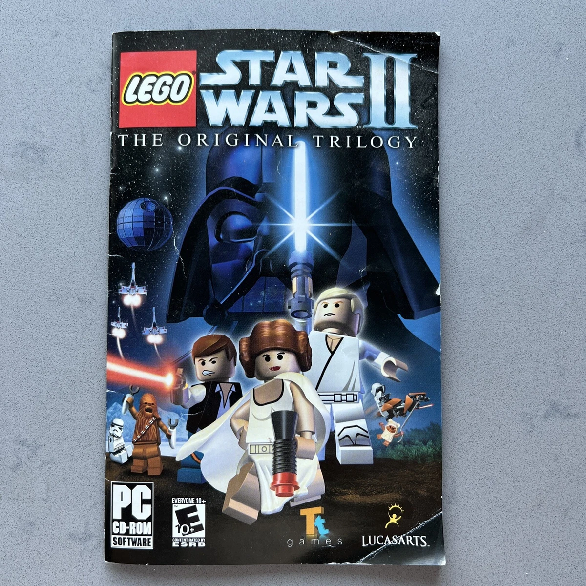 LEGO Star Wars II The Original Trilogy PC CD ROM AUTHENTIC MANUAL ONLY
