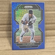 2022 Panini Prizm baseball Blue Mojo Prizm Yuli Gurriel 62/199 Astros