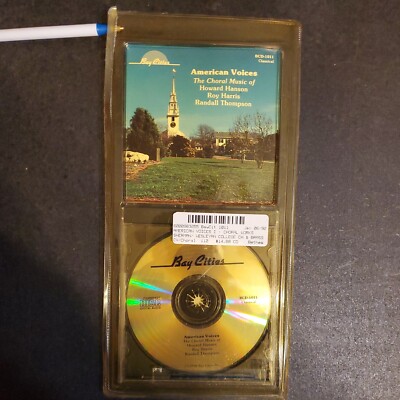American Voices Roy Harris Howard Hanson Randall Thompson Shewan Conductor