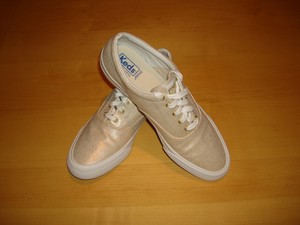 keds gold sneakers